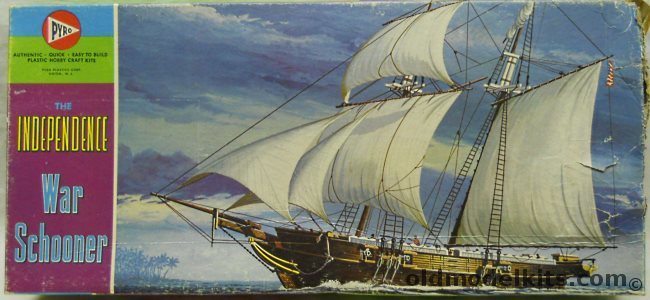 Pyro The Independence War Schooner, C373-298 plastic model kit